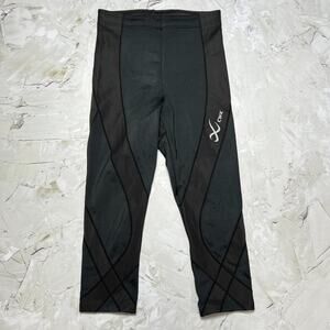 CW-X Endurance Pro 3/4 Compression Tights Muscle Support SIZE S Black